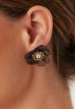 Organza Botanical Earrings