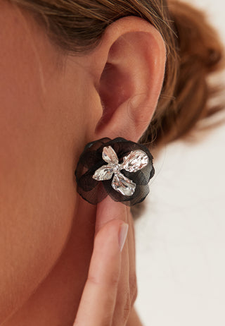Organza Botanical Earrings