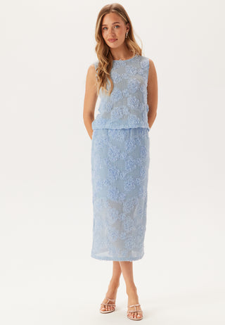 Flower Mesh Skirt