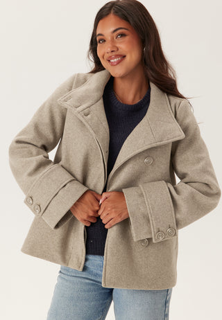 High Neck Short Coat