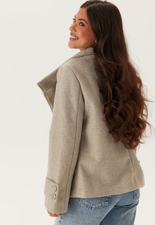 High Neck Short Coat