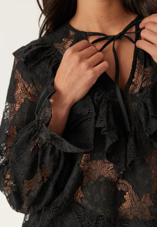 Lace L/S Blouse
