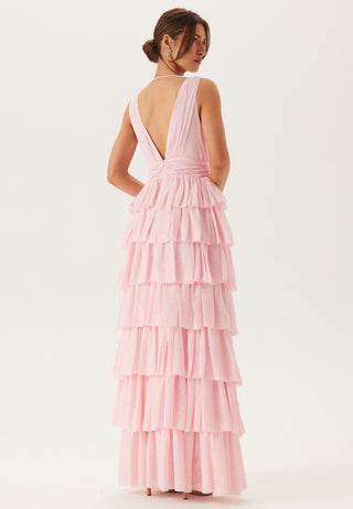 Tulle Frill Gown