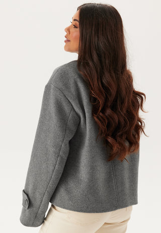 Short Wool Blend Jacket