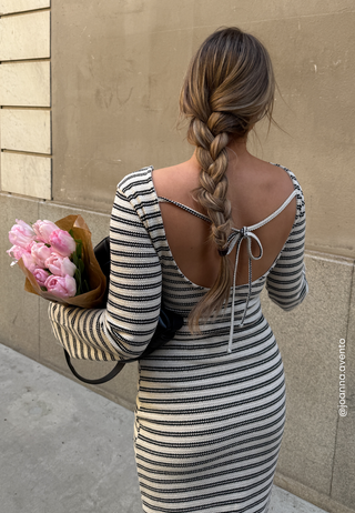 Striped Maxi Dress
