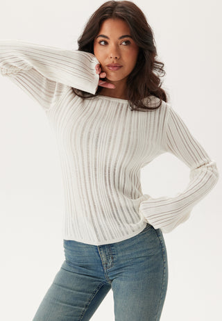 Structure Knitted Top