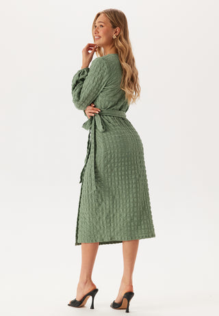 Structure Wrap Dress