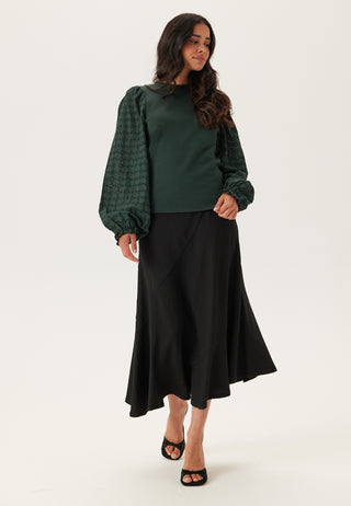 Broderie Anglaise Sleeve Top