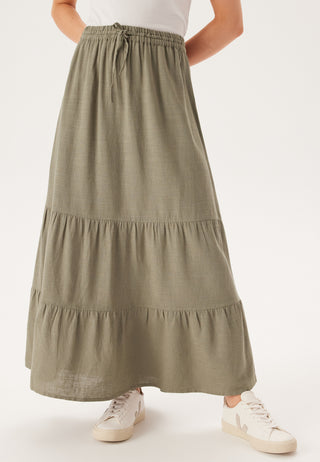 Linen Maxi Skirt