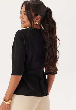 Soft Short Sleeve Blazer