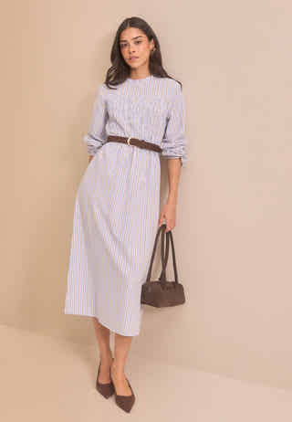 Smock Cotton Dress