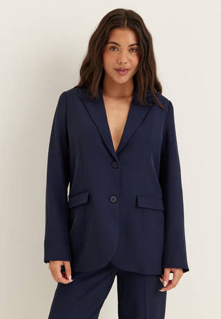 Oversized L/S blazer