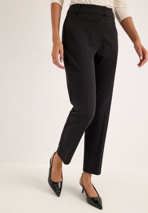 High Waist Slackers Black