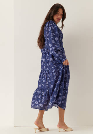 Smock Midi Dress