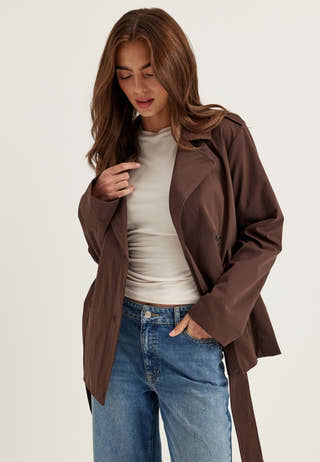Short Trench Coat