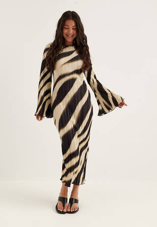 Pleated Frill Dress