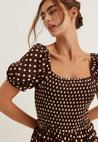 Smock Viscose Dress