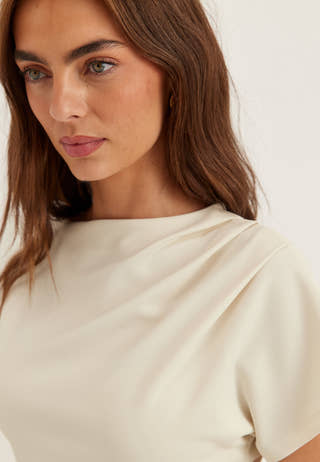 Assymetric Drapy Top