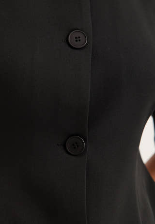Suit Button Blouse