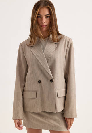 Striped Blazer Striped
