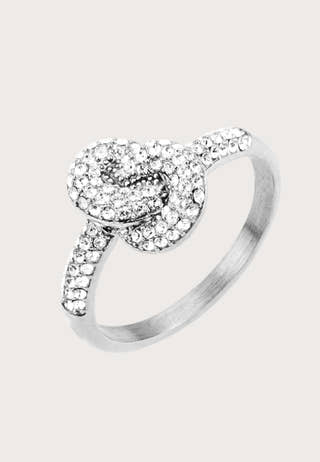 Knot Crystal Ring