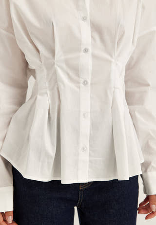Long Sleeve Waist Shirt