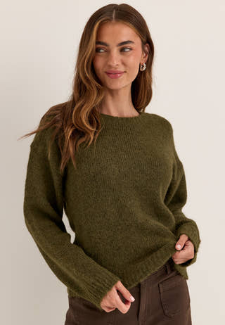 Knitted Sweater Green