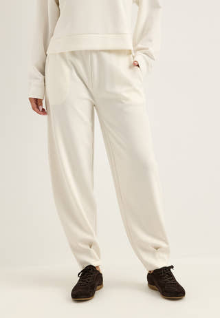 Barrel Sweatpants White