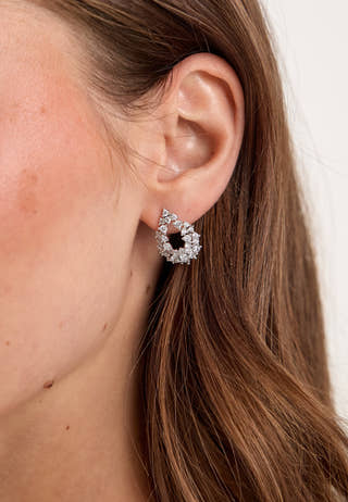 New Petite Alice Earrings Silver