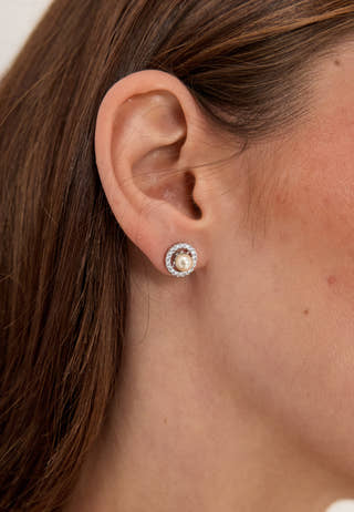 Miranda Twist Earrings Silver