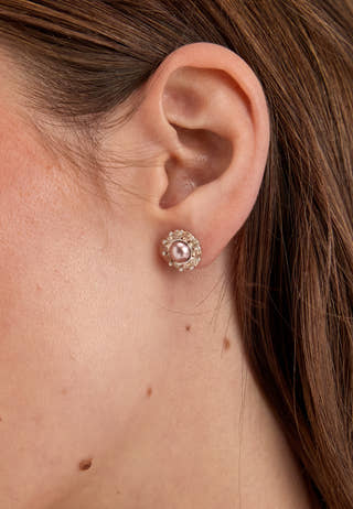 Miss Sofia Earrings Pink