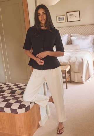 Soft Suit Barrel Pants