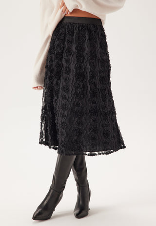 bubbleroom-3d-flower-midi-skirt-black_5