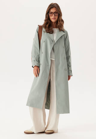 Belted Midi Trenchcoat