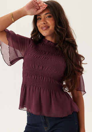 Butterfly Sleeve Blouse