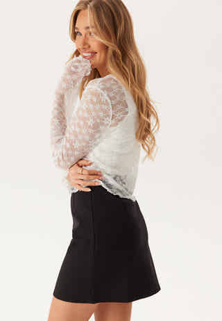 Button Lace Cardigan