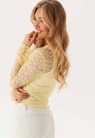 Button Lace Cardigan