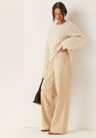 Cable Knitted Sweater