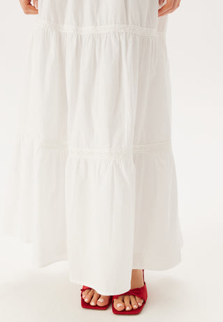 Cotton Lace Maxi Skirt