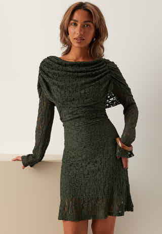 Drapy Lace Dress