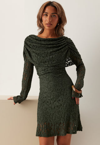Drapy Lace Dress