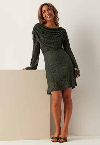 Drapy Lace Dress