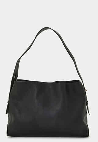 Faux Leather Tote Bag