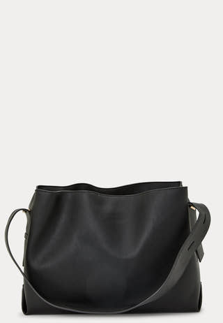 Faux Leather Tote Bag