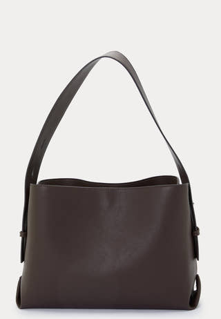 Faux Leather Tote Bag