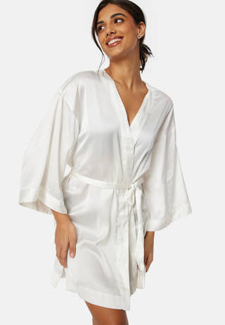 Bride Satin Kimono Robe