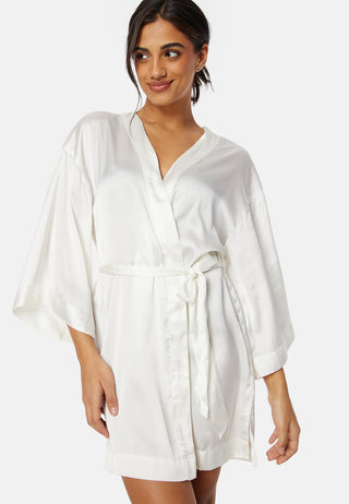 Bride Satin Kimono Robe