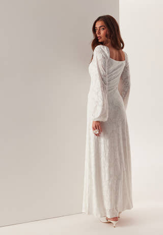 Floral Structure Dress