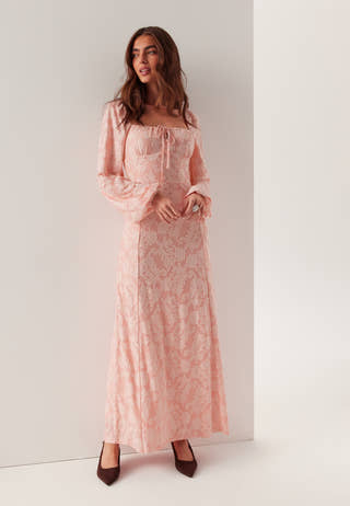 Floral Structure Dress