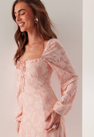 Floral Structure Dress